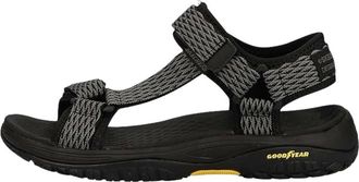 Skechers Heren, Sport, Zwart, Maat: 38 1/2 EU Leer