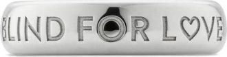 Gucci Blind For Love Ring - Dames - Ringen - Grijs - 52 MM - Accessoires