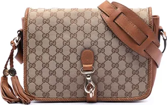 Gucci Tweedehands Gg Canvas Marrakech Schoudertas