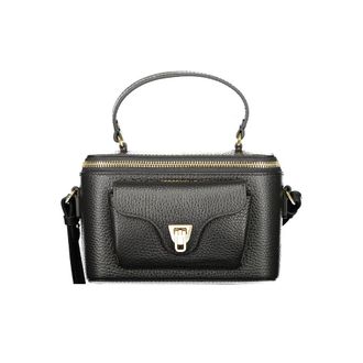 Coccinelle Black Leather Women Womens Handbag