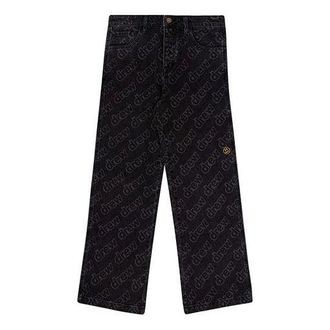 Drew House Drew Print Pants Black DR-FW22-521