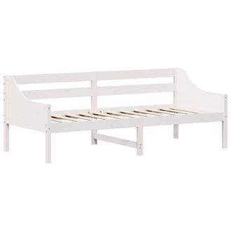 Berkfield Home Beautiful Day Bed without Mattress White 80x200 cm Solid Wood Pine