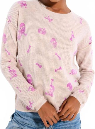 Lisa Todd Bare Bones Sweater In Birch