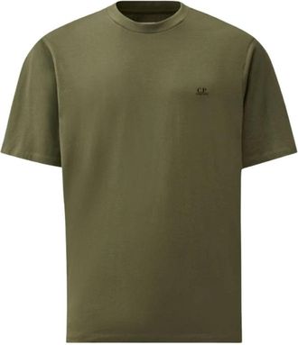C.P. Company Goggle T-shirt - Heren - T-shirts - Groen - 2XL - Katoen - Tops