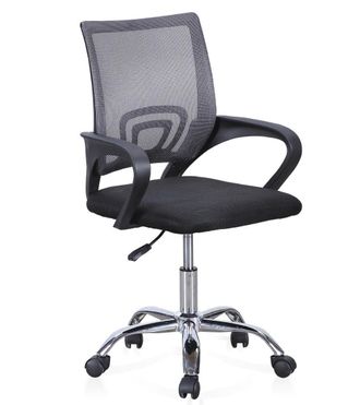 Home Heavenly Home Heavenly - Silla Escritorio Juvenil Vera, Silla Escritorio Con Asiento Regulable Con Respaldo En Tejido 3d. Color: Gris