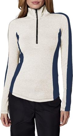 Alp N Rock Tanvi French Terry Half Zip Pullover in Heather Ivory at Nordstrom, Size X-Large