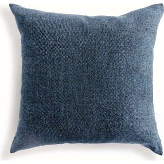 Napa Home & Garden Bevin Square Indoor-Outdoor Pillow 24 in Blue at Nordstrom, Size 24X24