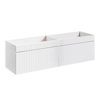 Petits Meubles Mueble bajo lavabo 160 cm tableros laminados blanco
