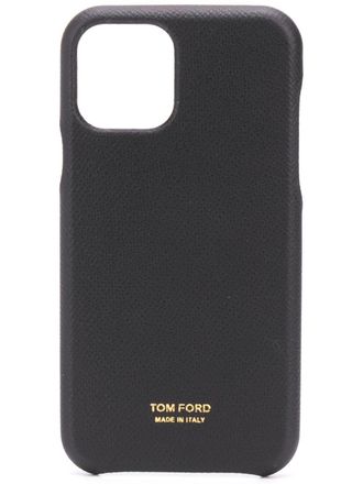 Tom Ford Cover per iPhone 11 Pro con stampa - Nero