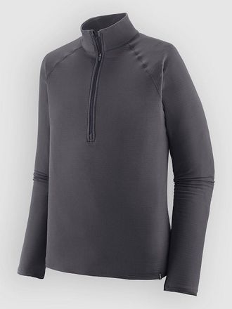 Patagonia Cap Tw Zip Neck Camiseta T&eacute;cnica azul