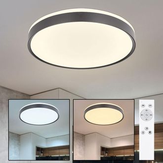 ETC Shop Etc-shop - Lampada Da Soffitto, Dimmerabile Con Telecomando