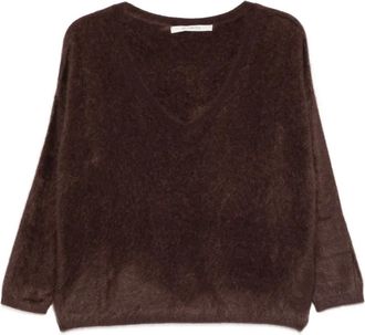 Absolut Cashmere Soeli V-neck sweater - Brown