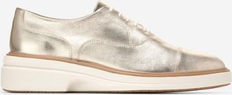 Cole Haan Womens &Oslash;riginal Grand Cityspectre Oxfords - Gold Size 10.5
