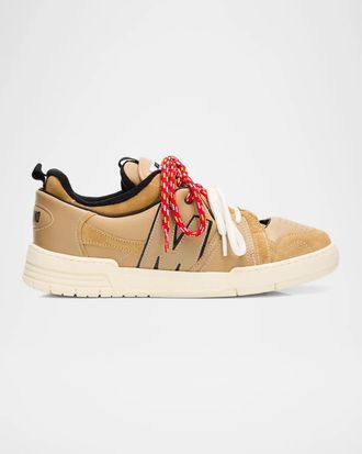 Moschino M Double-Laces Low-Top Sneakers