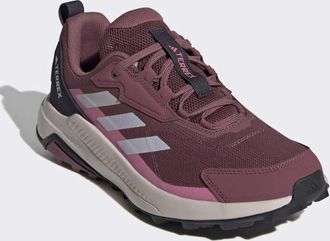 adidas Terrex Anylander - Scarpe da trekking bordeaux / argento alba / rosa-Rosso