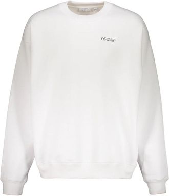 Off-white Gebroken wit Gebroken wit sweatshirt met logo