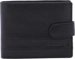 Laura Biagiotti Lb 7632-56 Cartera Compacta de Cuero - Accessories - Hombre - Negro - ONE SIZE