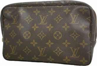Louis Vuitton Brown Pouch (Pre-Owned)