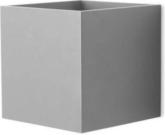 Leds - C4 Leds-c4 Kub - 1 Light Up & Down Wall Gris Claro, E27