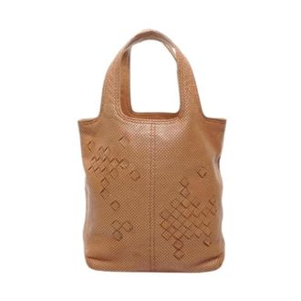 Bottega Veneta Pre-owned Tote Bags, female, Brown, Size: ONE SIZE Pre-owned Tote Bag