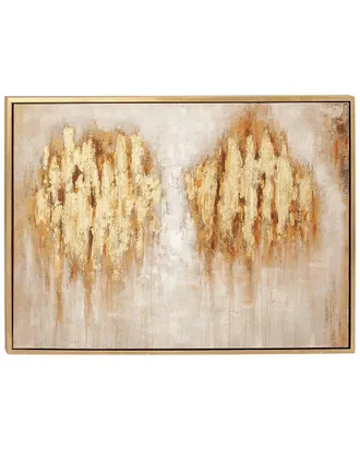 CosmoLiving by Cosmopolitan Cosmoliving By Cosmopolitan Wood Traditional Abstract Framed Wall Art