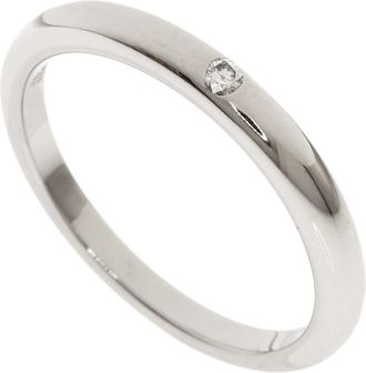 Bulgari Platinum 950 Band Ring (Pre-Owned)