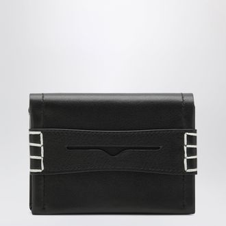 J.W.Anderson Portacarte Penny Loafer nero