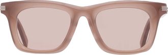 Ermenegildo Zegna Brown Square Mens Sunglasses EZ0270-F 51E 52