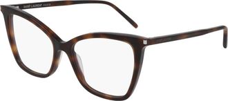 Saint Laurent Optisch Montuur - unisex - Brillen - Bruin - 53 MM - Accessoires