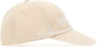 Courr&egrave;ges Womens Cotton Baseball Cap Beige