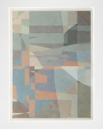 John-Richard Harbor Haze II Framed Print by Lori Dubois