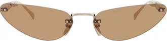 Gucci Brown Cat Eye Ladies Sunglasses GG1920S 003 63