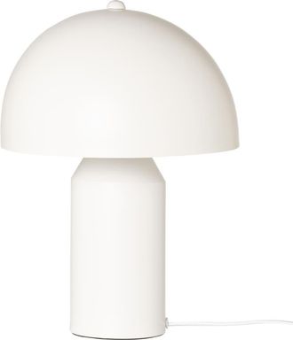 Koketto Home Lámpara de mesa de metal blanco