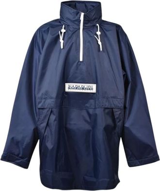 Napapijri Fitness, Heren, Blauw, M, Wind Jassen