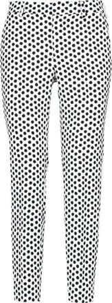 Pantaloni Torino New York Broeken - Dames - Vrijetijds broeken - Wit - L - Katoen - Broeken