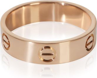 Cartier Pre-Owned Cartier Rose Gold Love Ring