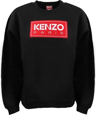 Kenzo Stijlvolle Dames Sweatshirt - Dames - Sweatshirts - Zwart - S - Katoen - Hoodies & sweatvesten