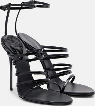 Alaia Ala&iuml;a Leather sandals
