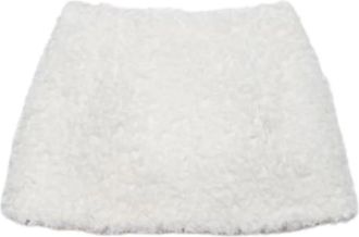 Aniye By Minirok van tule en geborduurde georgette - Dames - Korte rokken - Wit - S - Tule - Rokken