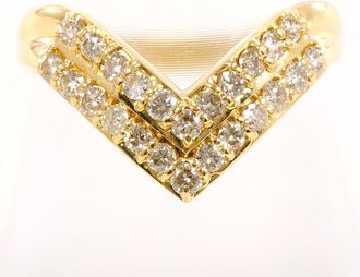 C&A Yellow Gold Yellow Gold (18K) Band Ring (Pre-Owned)