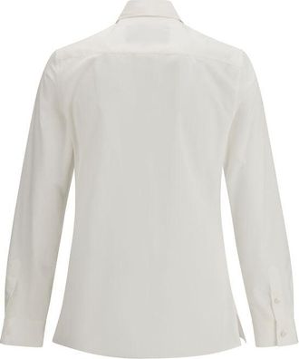 Valentino Mens White Cotton Dress Shirt