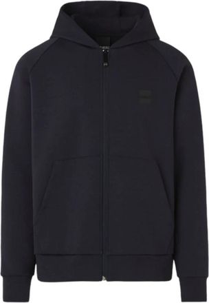 Outhere Aura Hoodie - Heren - Vesten met rits - Blauw - L - Katoen - Hoodies & sweatvesten