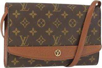 Louis Vuitton Pre-owned Cross Body Bags, female, Brown, Size: ONE SIZE Pre-owned Vintage Cross Body Bag