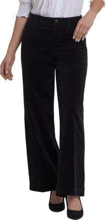 NYDJ Nydj Teresa Black Wide Leg Jean