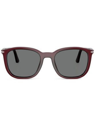 Persol square-frame sunglasses - unisex - Acetate - 54 - Brown
