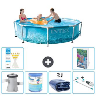 Intex Piscina Con Estructura Redonda - 305x76 Cm - 7-piezas S201