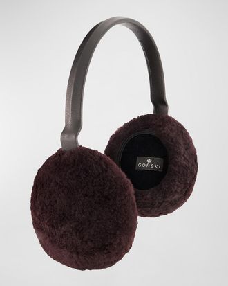 Gorski Lamb Shearling Earmuffs