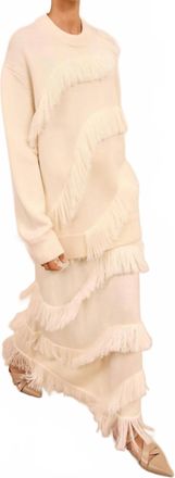 Ulla Johnson Ina Oversized Pullover In Cowrie