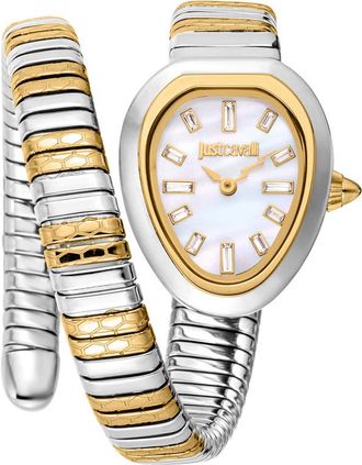 Just Cavalli Aversa Mother of Pearl Dial Ladies Watch JC1L222M0055
