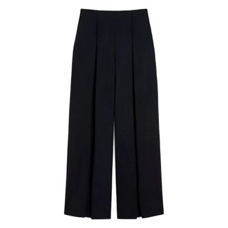 Max Mara Wide Trousers, female, Blue, Size: L Max Mara Rtw... Blue